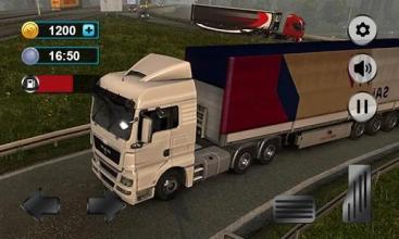 Real Truck Drving Transport Cargo Simulator 3D截图1