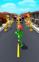 Crazy Green Alien- The Fastest Runner截图5