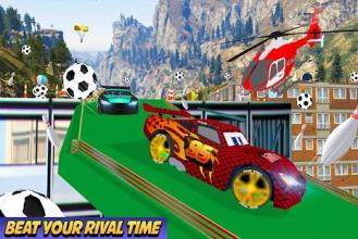 Superheroes Car Highway Stunts Challenges截图1