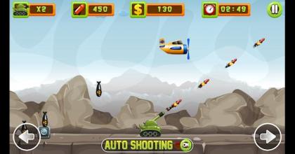 Tankroller - shooting the helicopter and bombs截图3