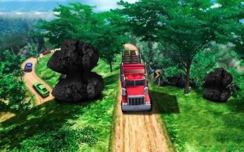 Heavy Duty 18 Wheeler Truck Drive – Offroad Game截图2