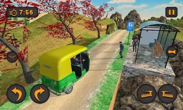 Extreme Off-Road Tuk Tuk Driver Simulator 2018截图5