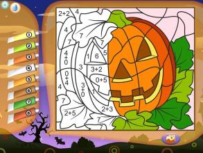 Color by Numbers - Halloween截图4