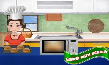 Mini Pizza Maker Game & Kitchen Cooking for Girls截图3