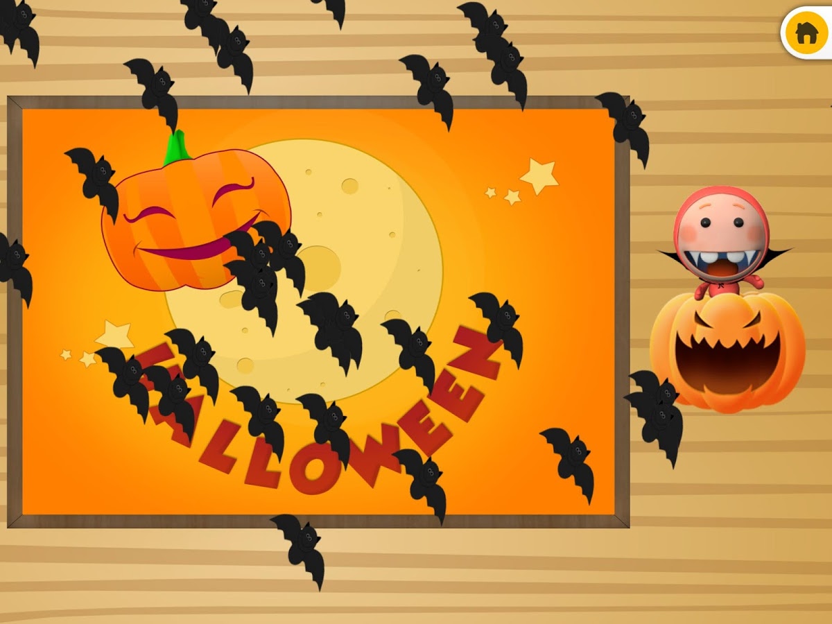 Halloween Jigsaw Puzzles FREE截图2