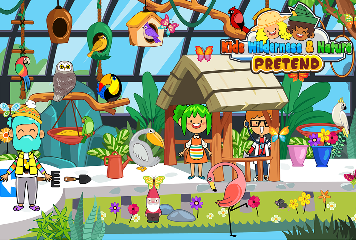 My Pretend Nature - Kids Wilderness Explorers FREE截图4