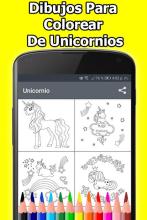 Dibujos Para Colorear De Unicornios Gratis截图4