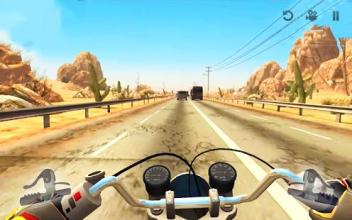 Motorcycle Traffic : High Speed Rush Bike Rider 3D截图3