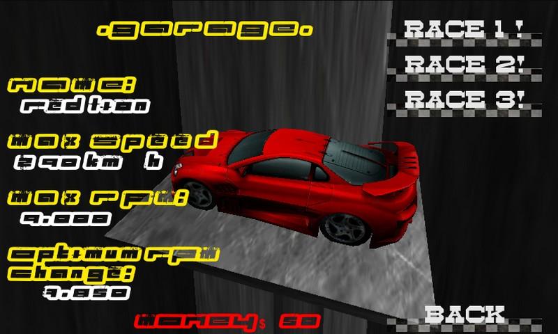 Drag driver Race: free 3d截图2