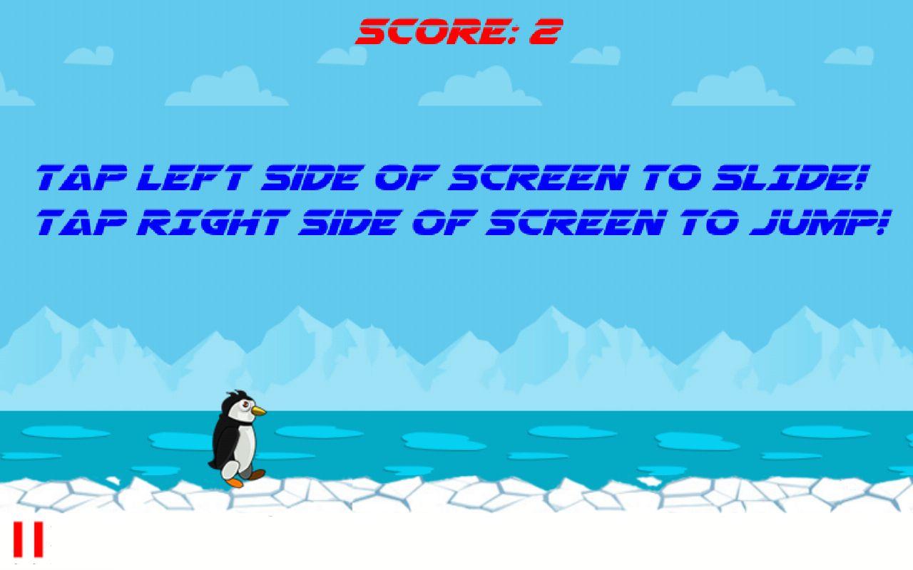 Penguin Runner Game截图2