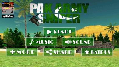 Pak Army Sniper: Free shooting games- FPS截图3