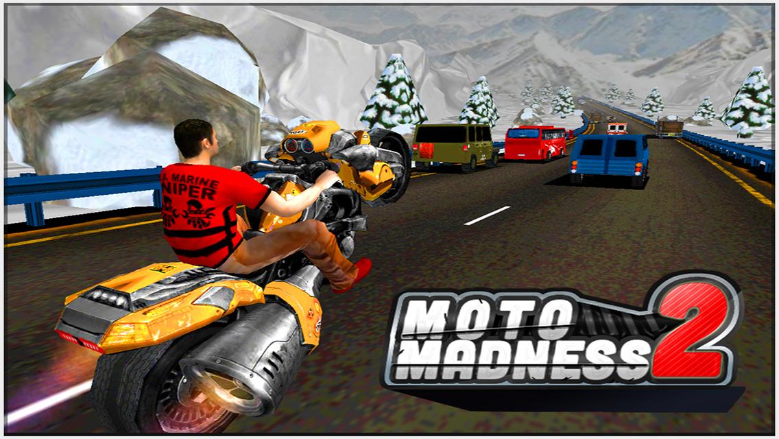 Moto Madness 2 -3D Racing Game截图3