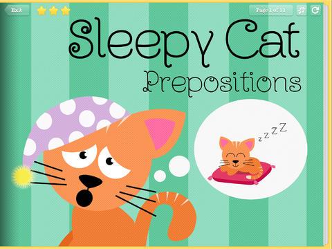 Sleepy Cats Prepositions截图1