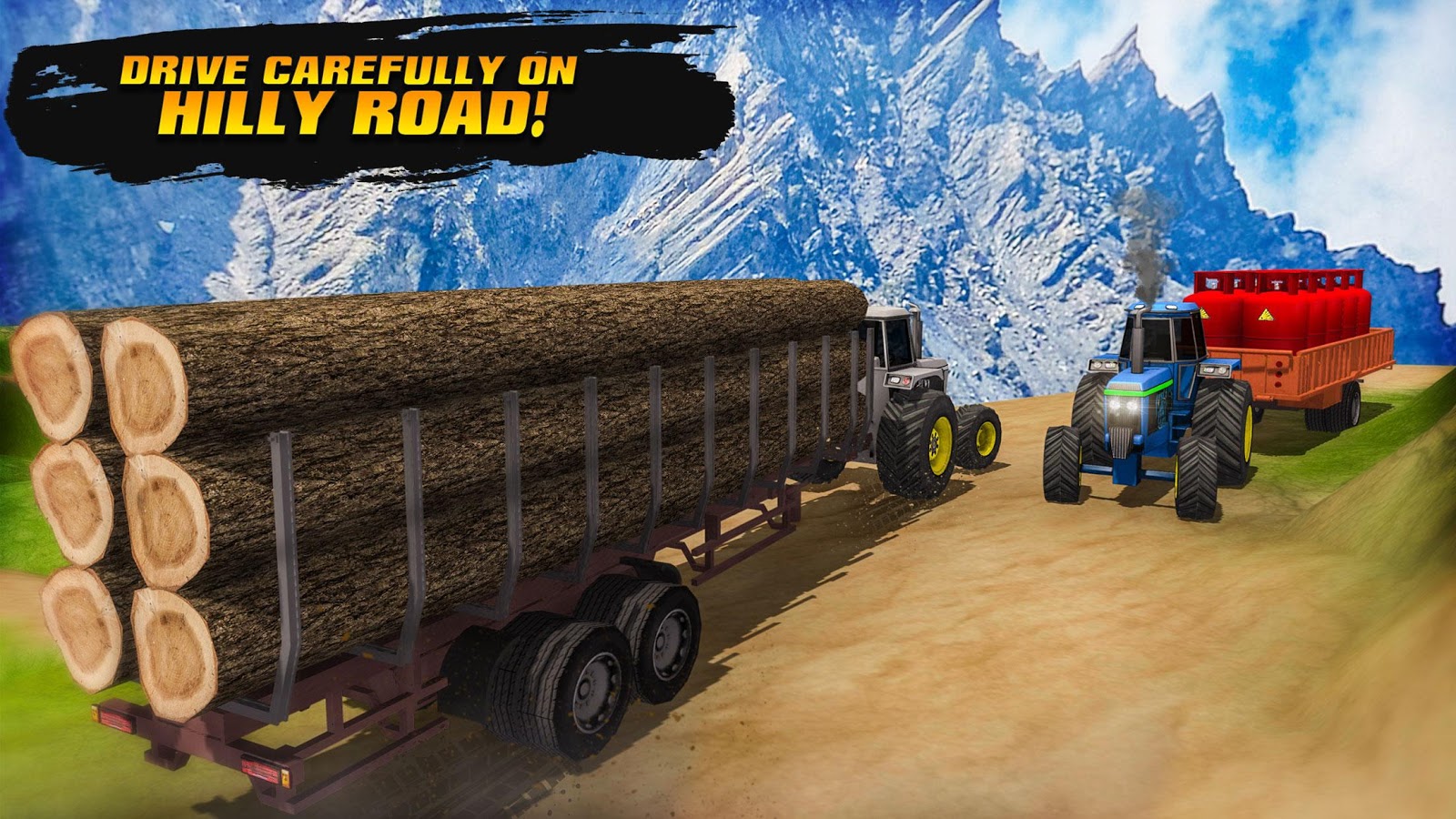 Cargo Tractor Hill Climb Offroad Simulator 3D截图5