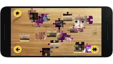 Masha and the Bear Puzzle截图1