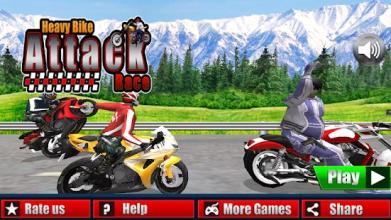 Heavy Bike Attack Race :Crazy Moto Stunt Rider截图5