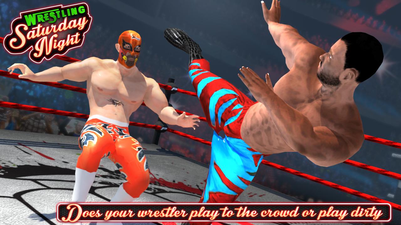 WRESTLING SATURDAY NIGHT - WRESTLING GAMES截图2