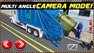 Garbage Truck : New York City Dump Truck Driver截图2