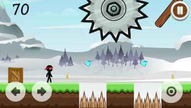 Stickman Mountain Run截图2