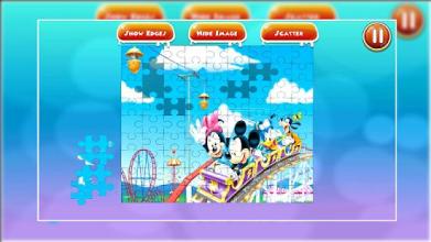 Jigsaw Puzzle Mickey Kids截图1