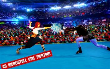 Girls Wrestling Adventure Super girl Fighting Game截图2