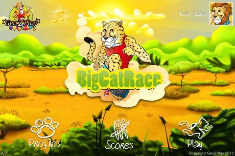 Big Cat Race lite截图1