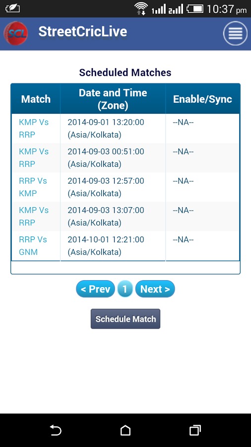 Cricket Scorer for All Matches截图4