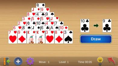 Pyramid Solitaire Card Games Free截图4