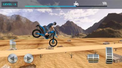 3D Bike Stunt Racing : Impossible Bike Stunts Ride截图1