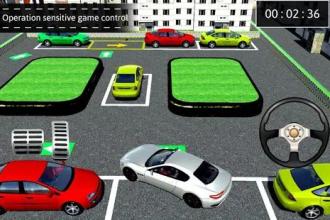 Turbo Driving Car parking Mania截图4