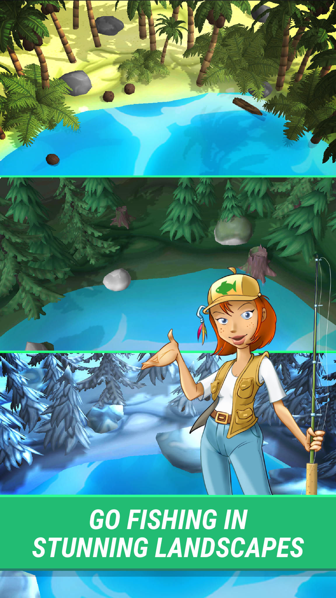 Fishalot - free fishing game截图1