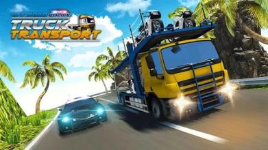 Offroad Police Truck Transport: Car Transportation截图5