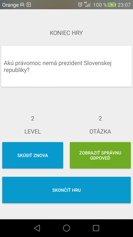 Politický kvíz截图1