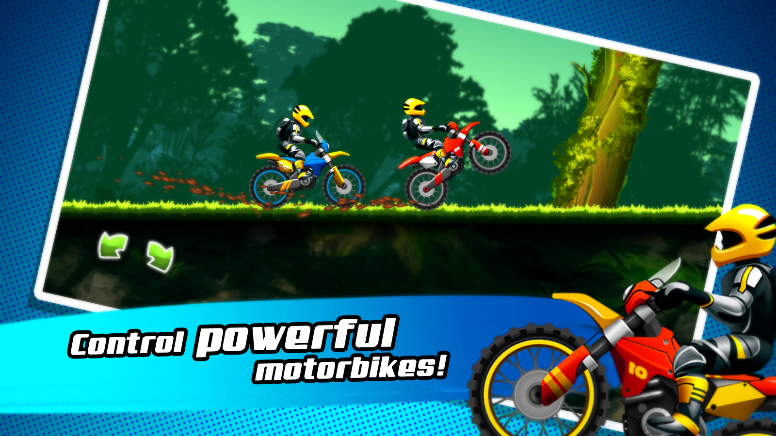 Jungle Motocross Kids Racing截图1