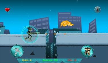 Robot Spider Transform Run: Dinosaur Kill Quest截图1