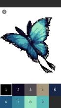 Butterfly Color By Number: Pixel Art Butterfly截图4