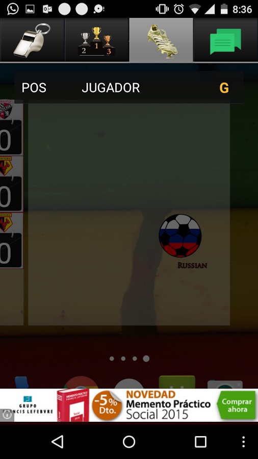 Widget Russian Premier League截图3