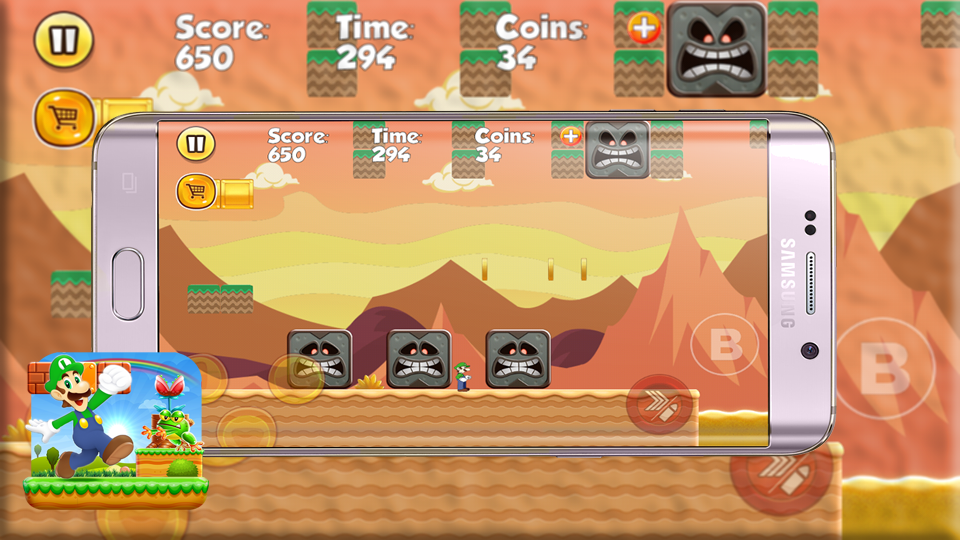 Luigi super jungle adventures截图3