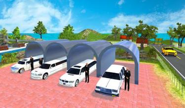 Limousine Taxi Games : Car Driver 3D截图1