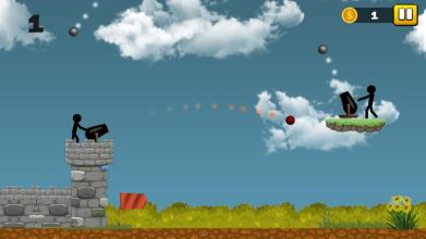 Stickman Cannon Ball Shooter截图2