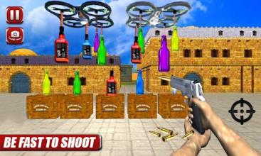 Real Bottle Shooting Game Mania截图5