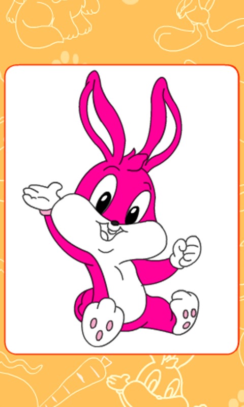 Bunny and Friends Coloring截图2