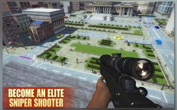 City Sniper Gun Shooter War 3D截图1