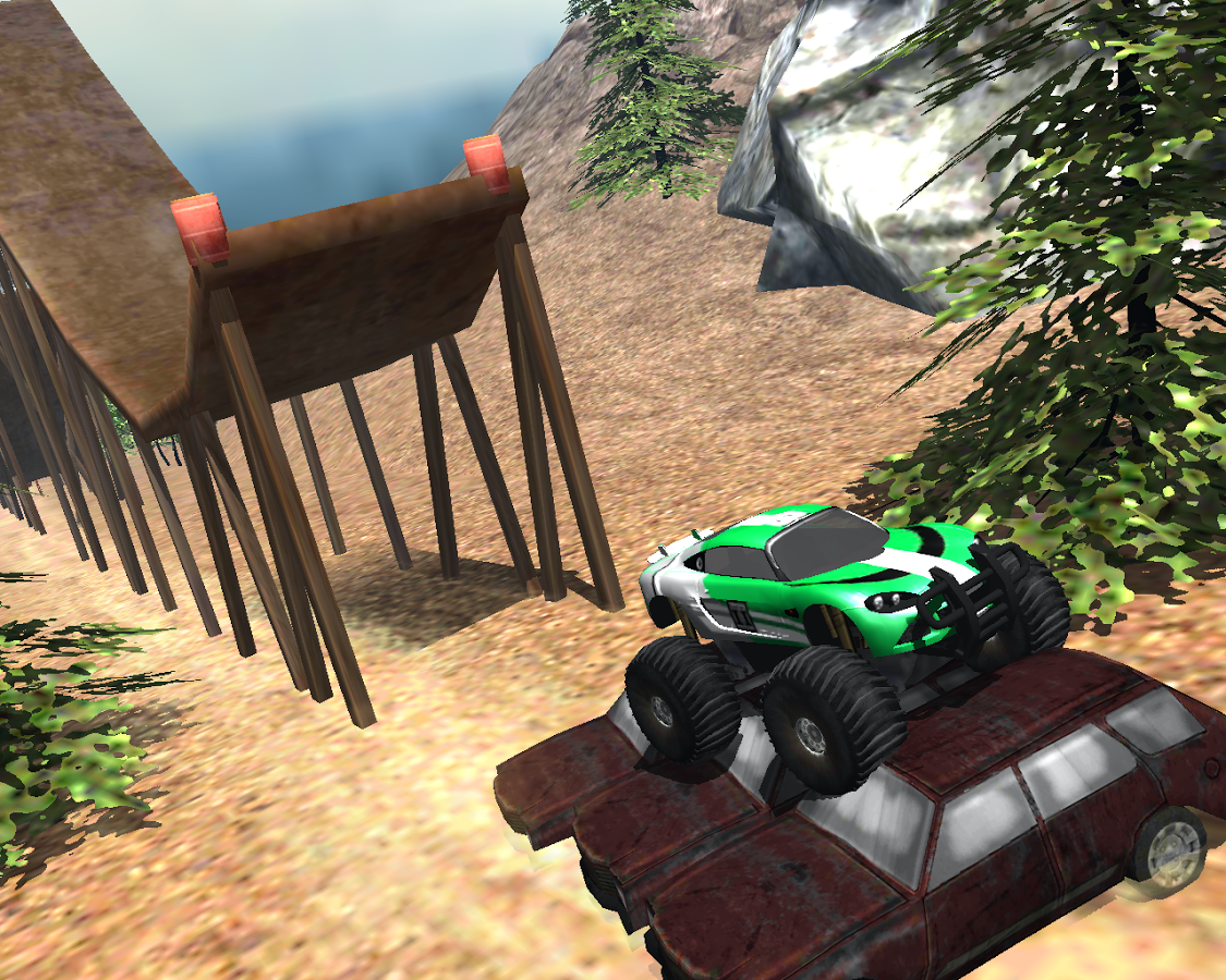 Monster Truck Racing Wild Ride截图5