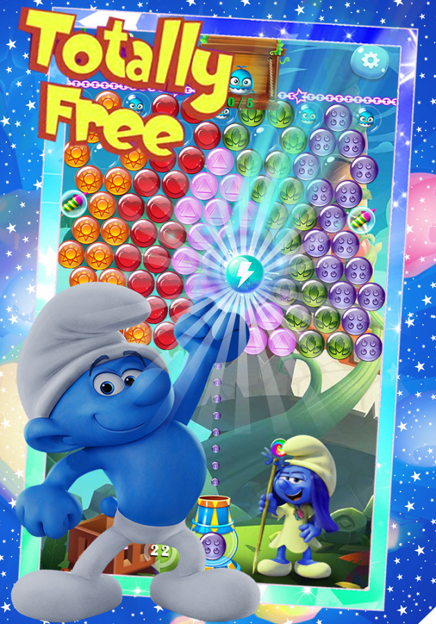 Smurf Pop * Village Pop Bubbles *截图3