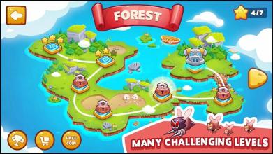 Super Jungle Adventure Man - Mezo World Run截图1