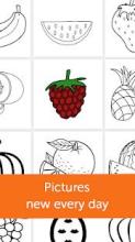 Fruits Coloring Book & Drawing Book截图5