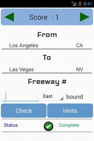 Freeway Quiz截图2