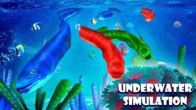 Underwater Snake - Eel Pet Simulator截图4