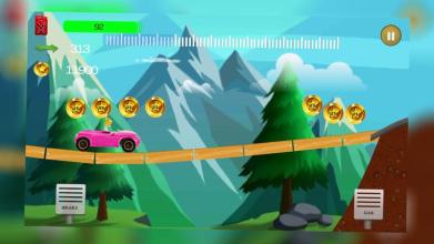 Sailor fun game Moon Hill drop racing fun game car截图4